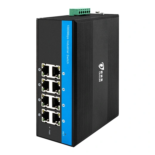 工业级千兆8口POE++光纤交换机